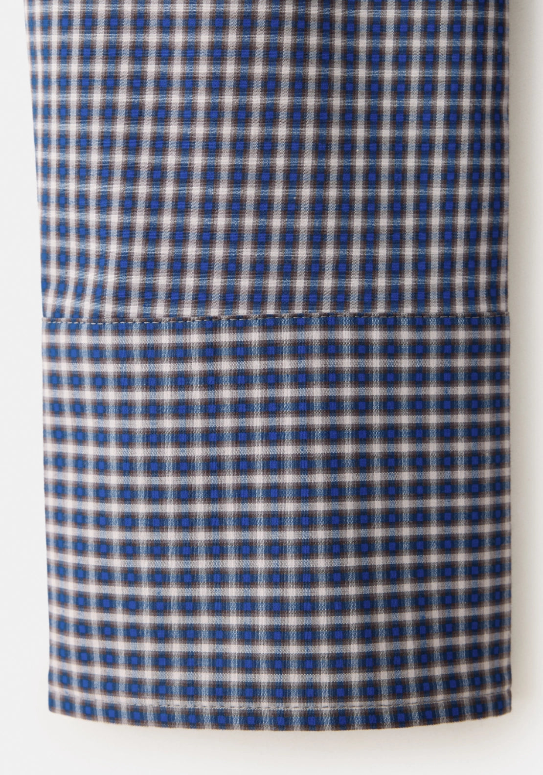 Fitted Cotton Shirt - Blue