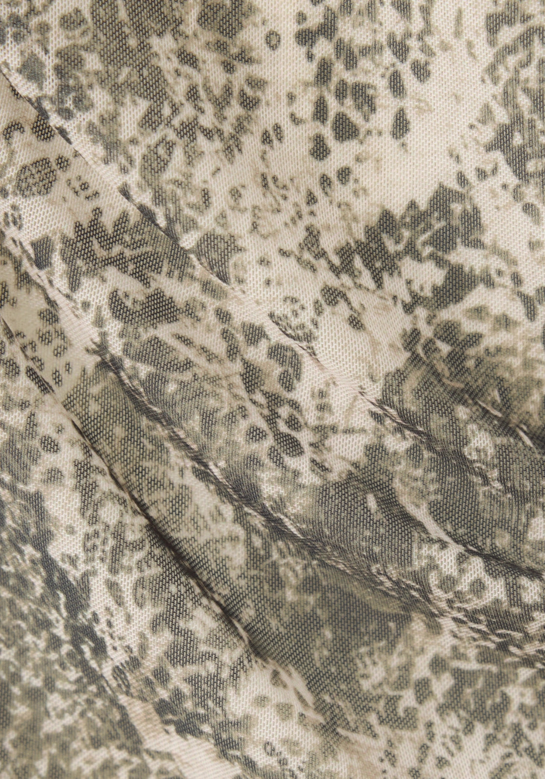 Top Long Sleeve Animal Print - Beige