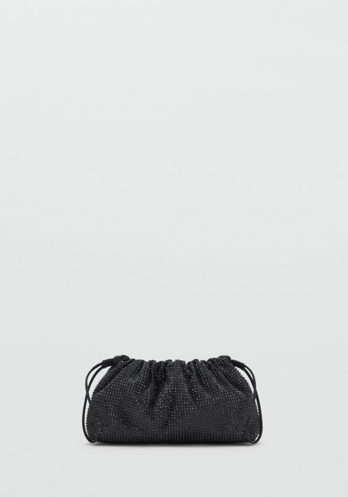 Shoulder Bag With Details - Black