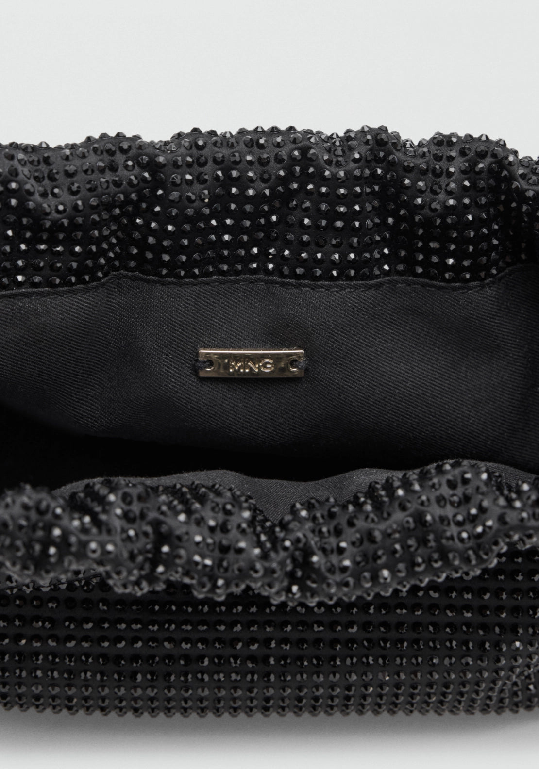 Shoulder Bag With Details - Black