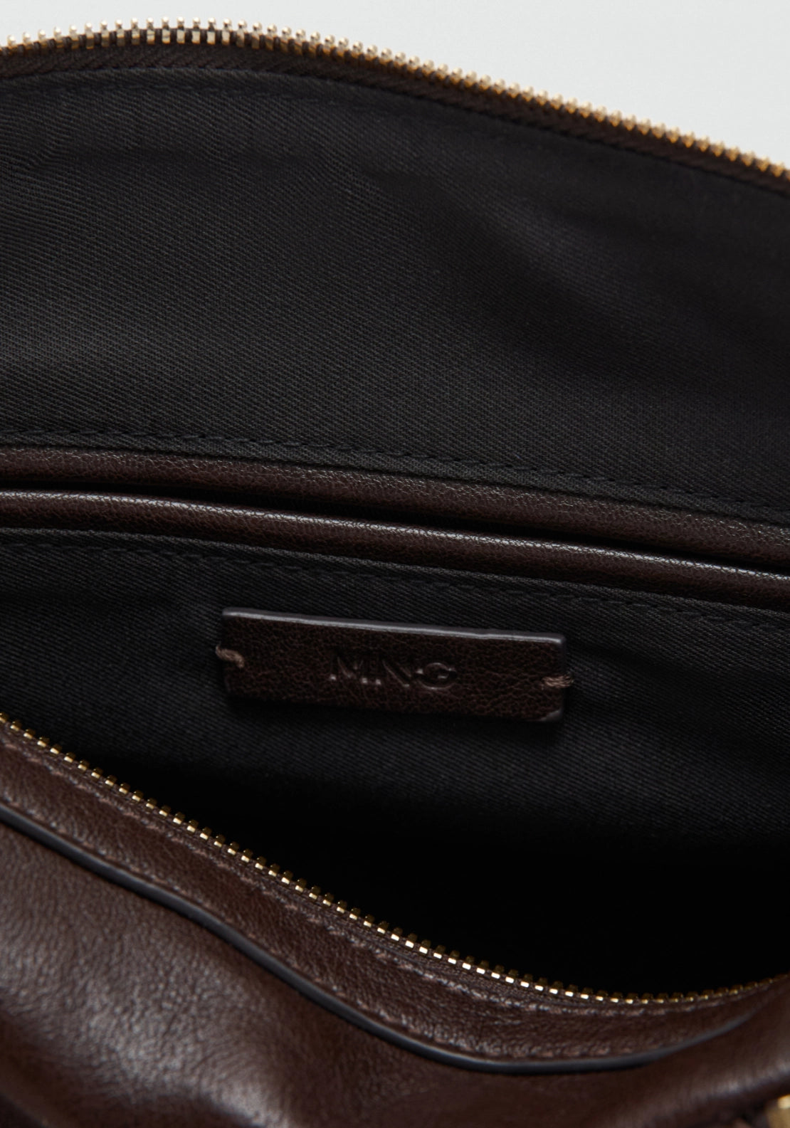 Large Bowling Bag With Buckle - Brown