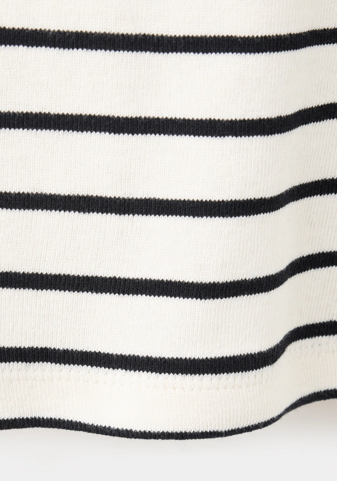 Cotton T-Shirt With Contrasting Trim - Black &amp; White