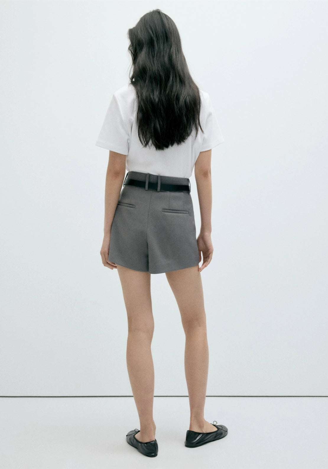 Cotton Crew Neck T-Shirt - White