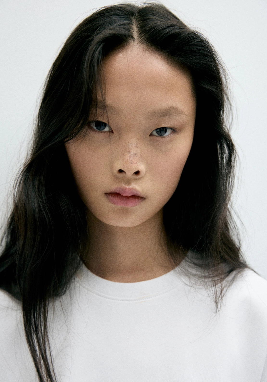 Cotton Crew Neck T-Shirt - White