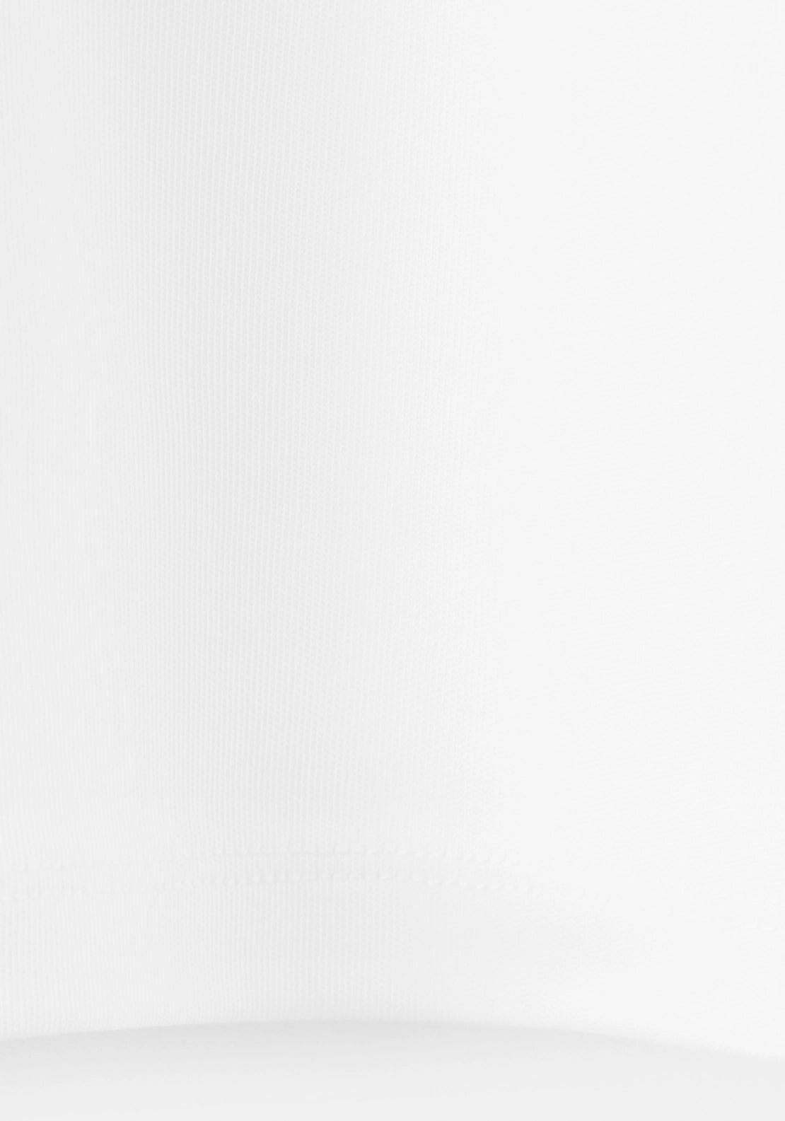 Cotton Crew Neck T-Shirt - White