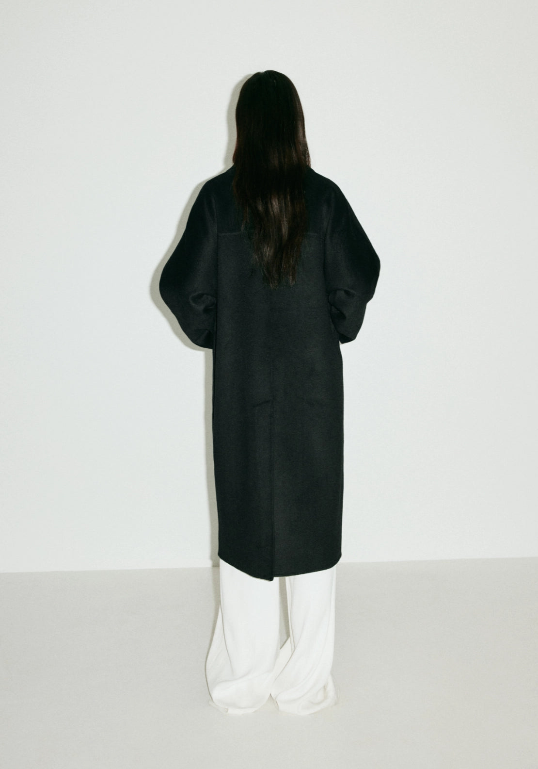 Handmade Wool Coat - Black