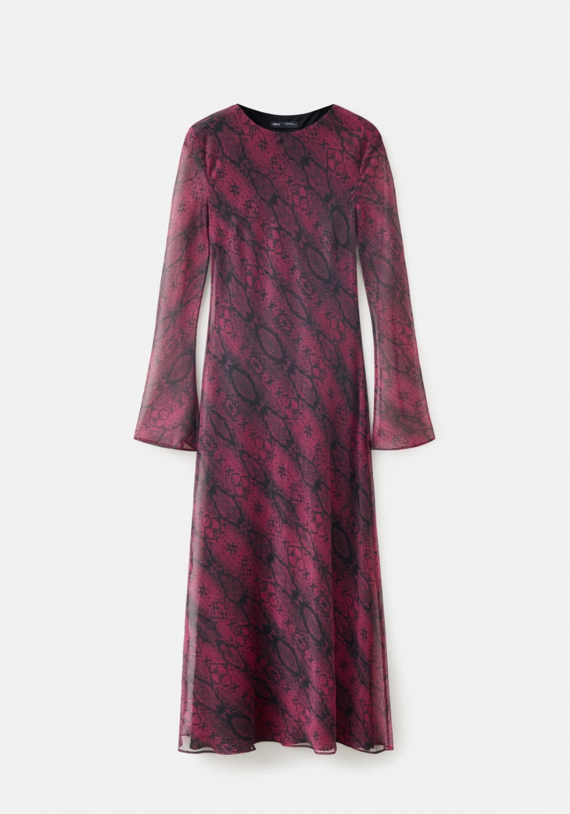 Animal Print Dress - Pink