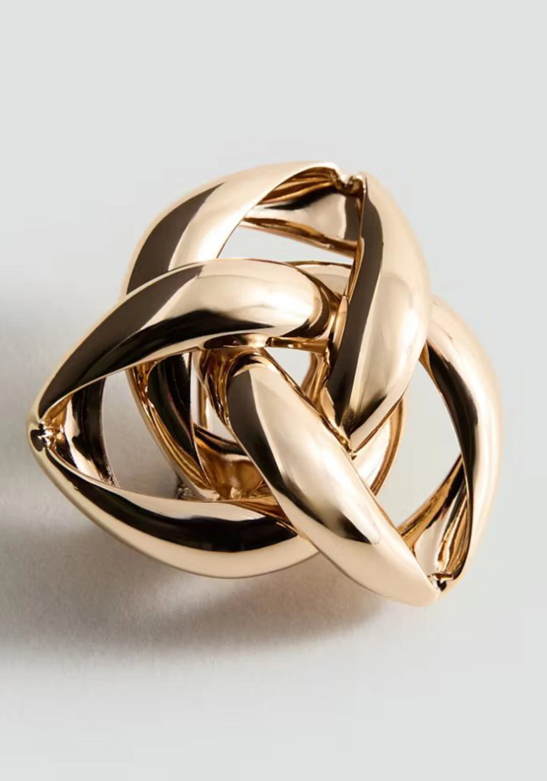 Chiara Knot Earringss - Gold