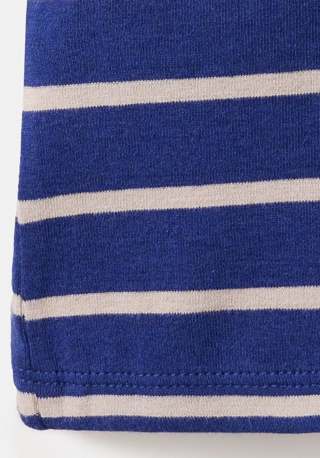 Long-Sleeved Striped T-Shirt - Blue
