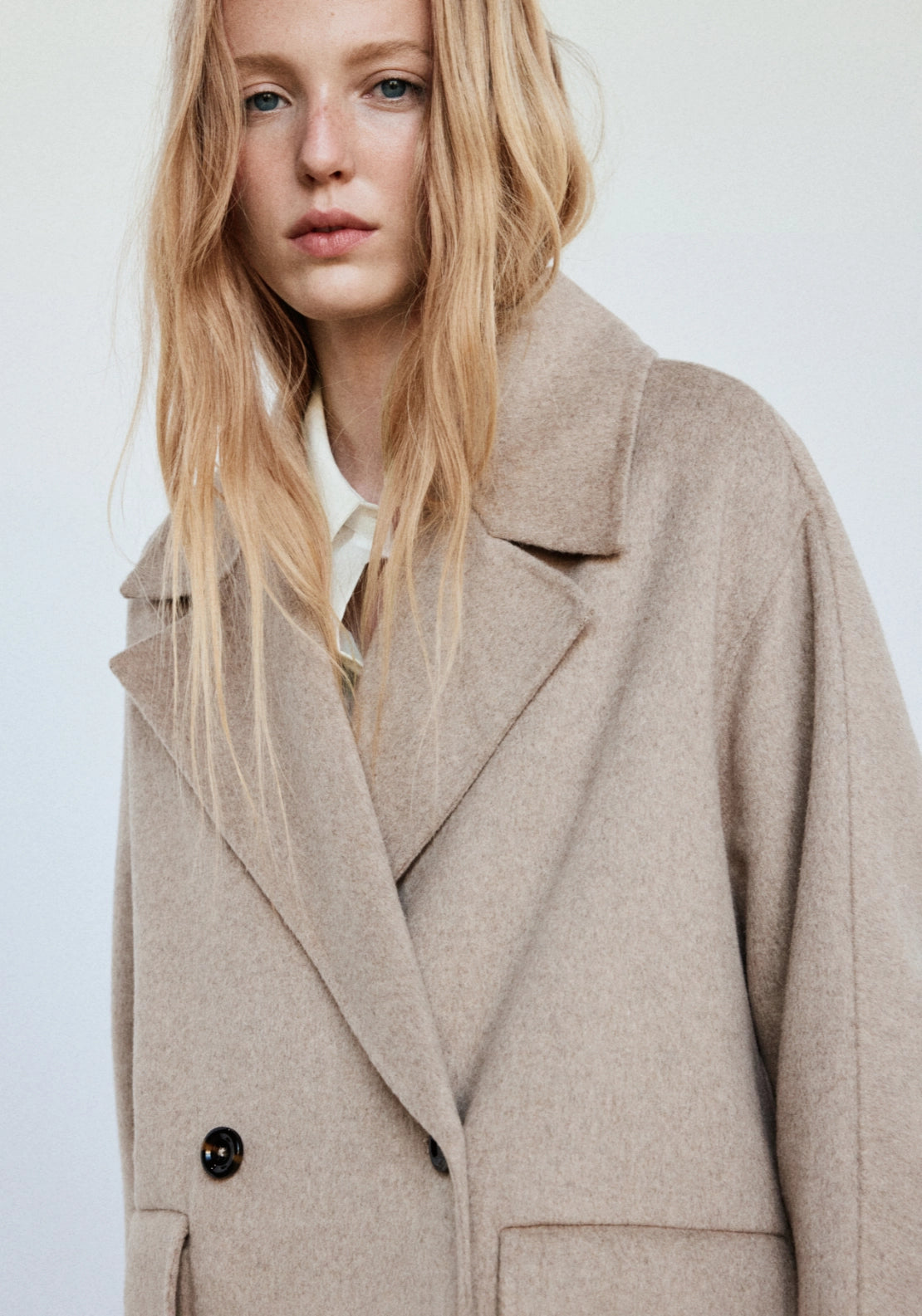 Handmade Wool Coat - Brown
