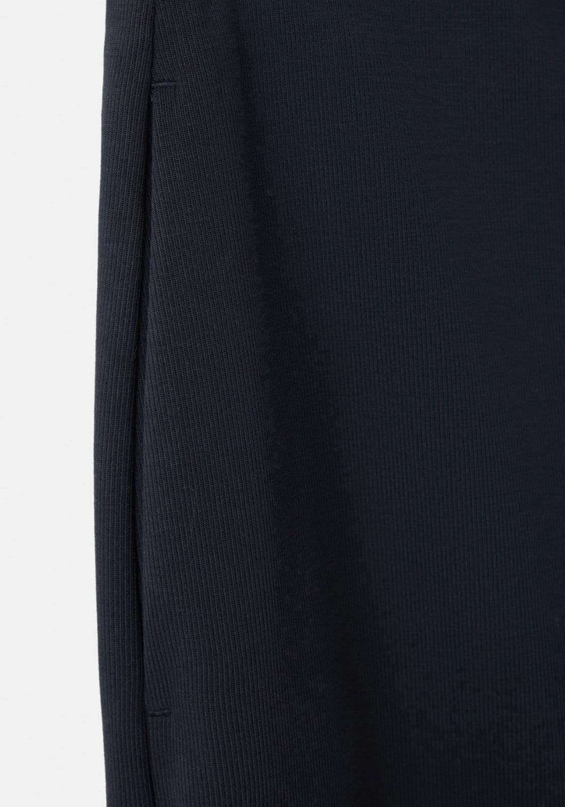 Fine Knit Wide Trousers - Blue