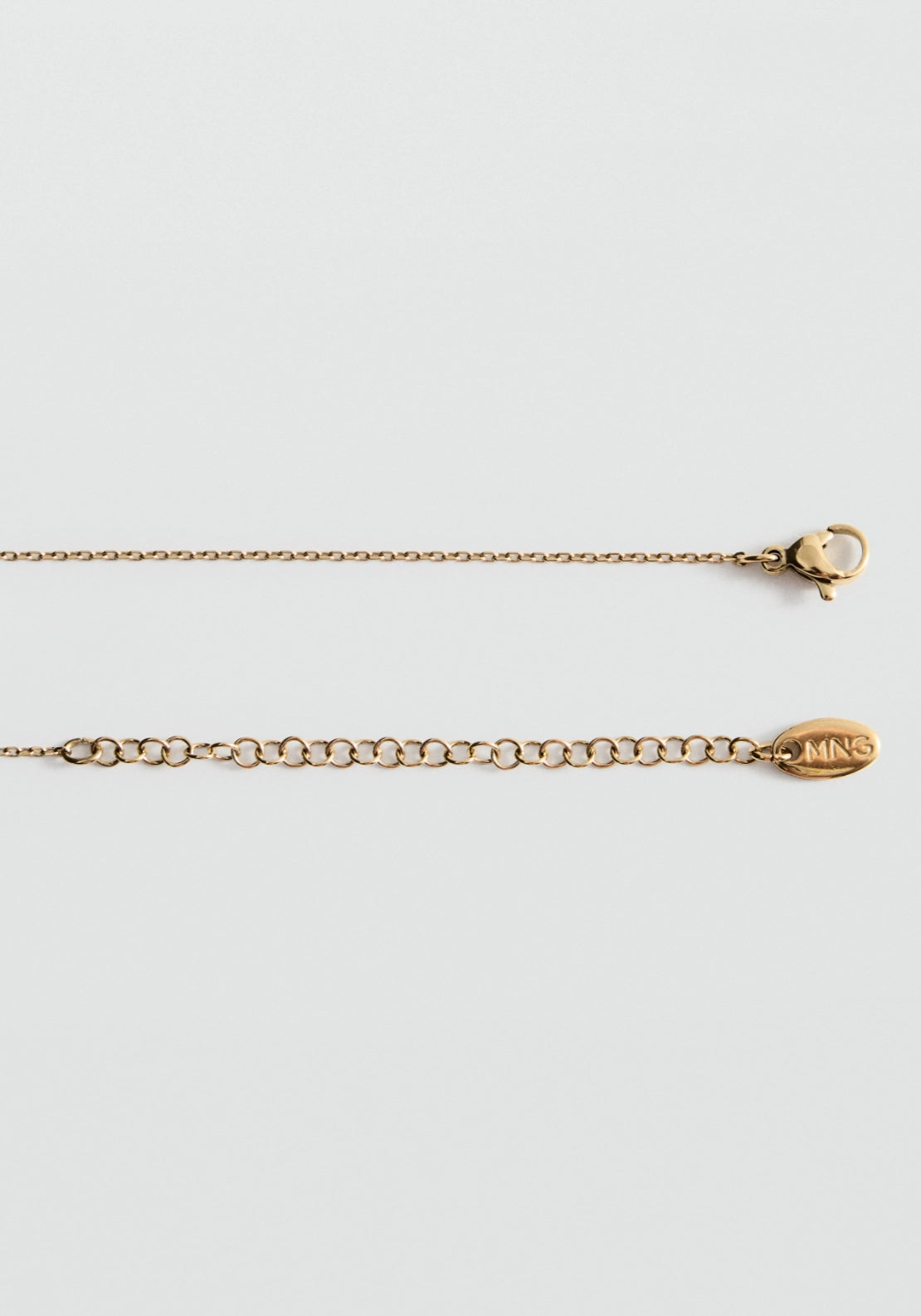 Bead Chain Necklace - Gold