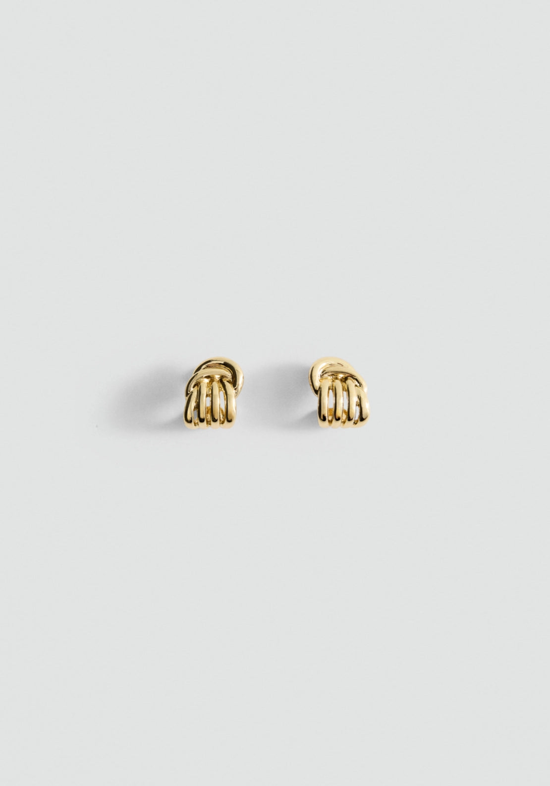 Elegant Relief Earrings - Gold