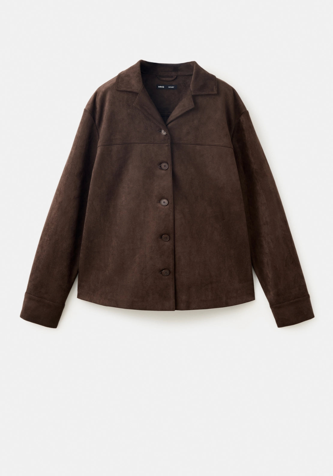 Oversized Shirt - Brown