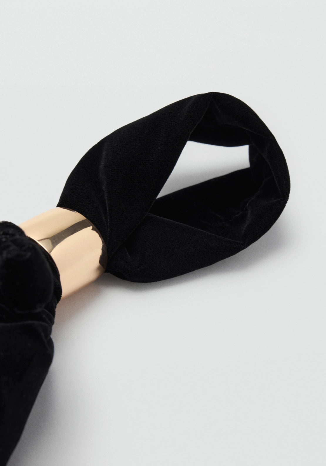 Velvet Handbag - Black
