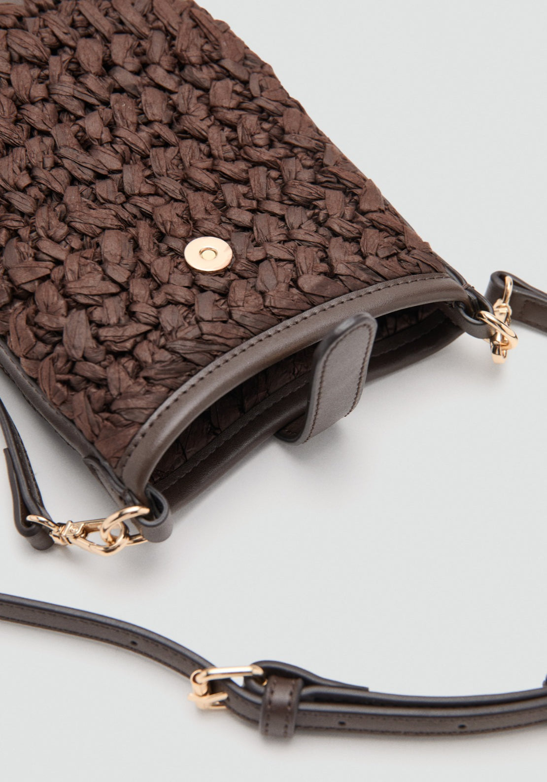Mango Mobile Phone Crossbody Case - Brown 3 Shaws Department Stores