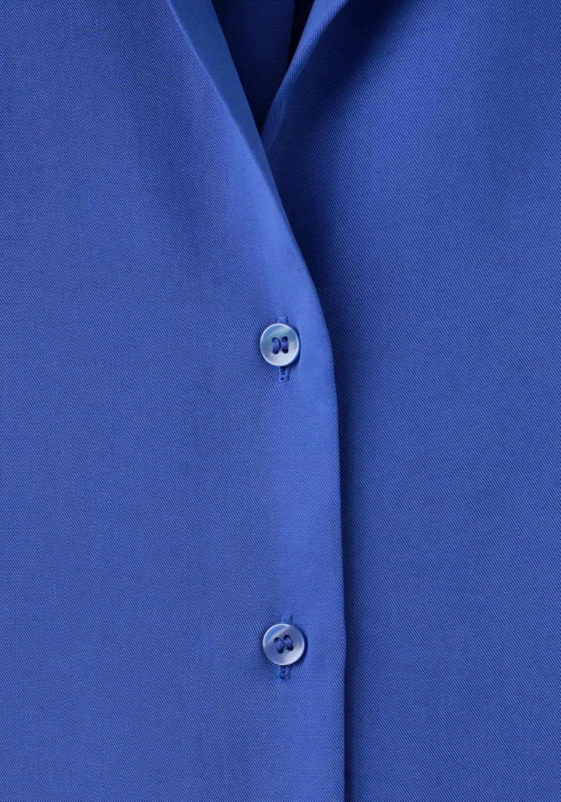 Short Sleeve Lyocell Shirt - Blue