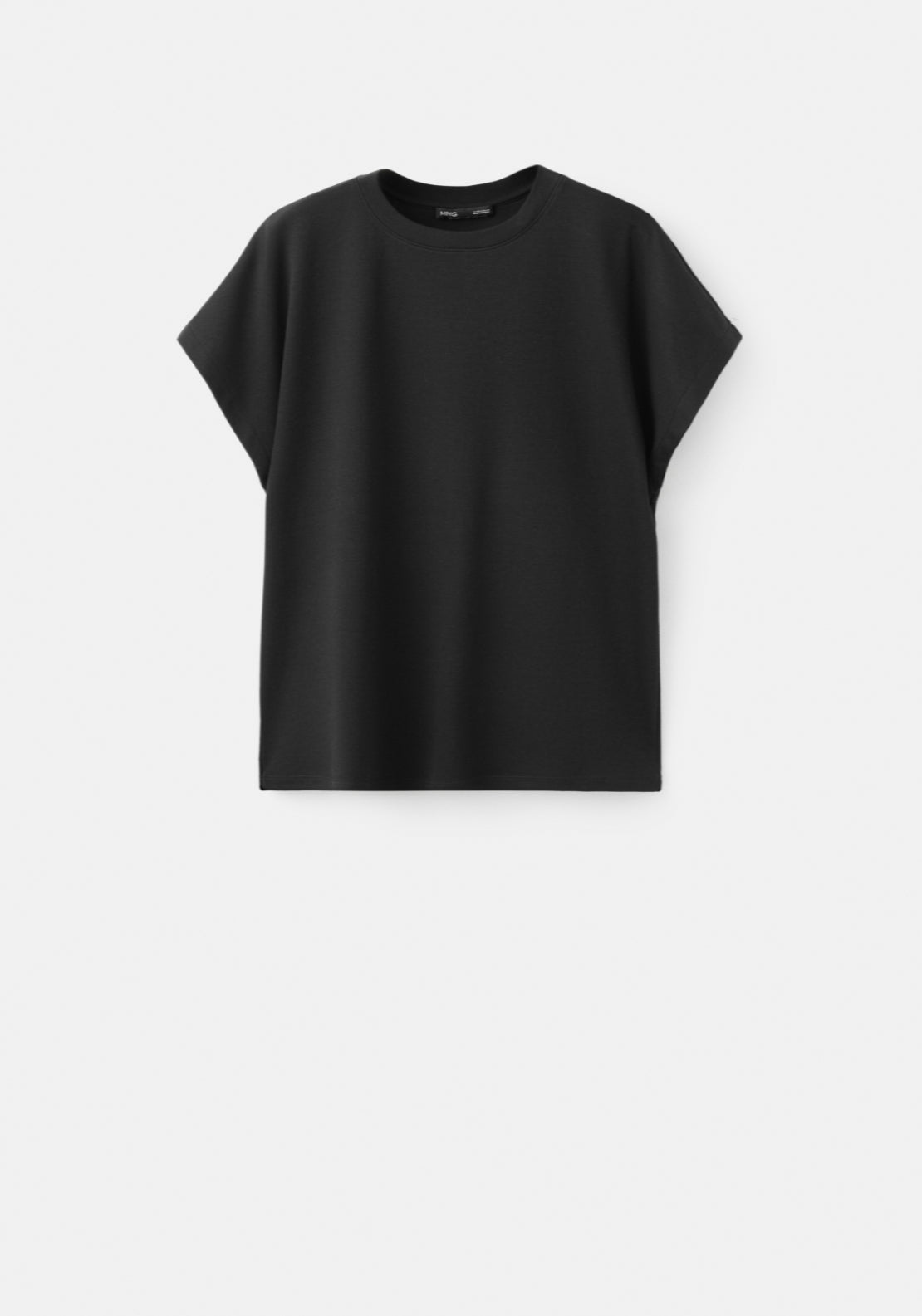 100% Cotton Short Sleeved T-Shirt - Black
