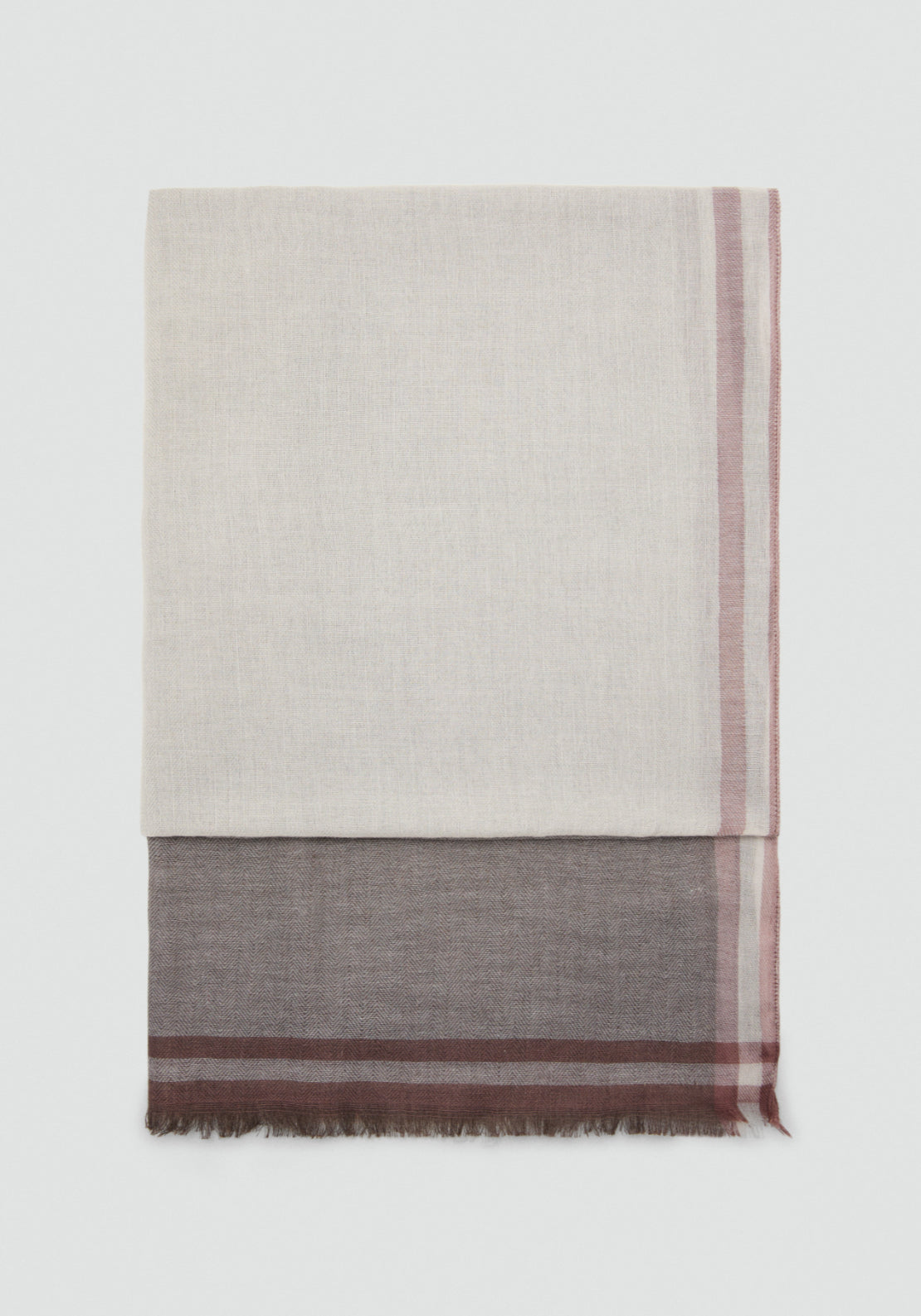 Flowy Scarf - Brown