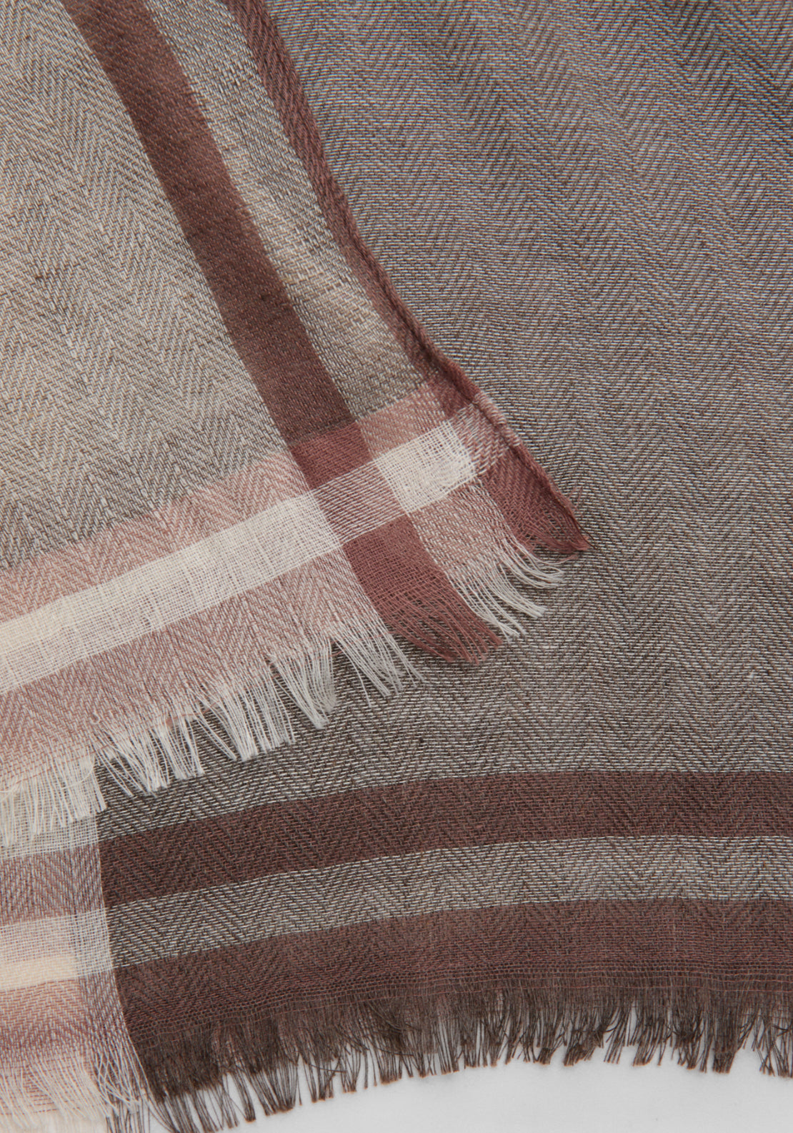 Flowy Scarf - Brown