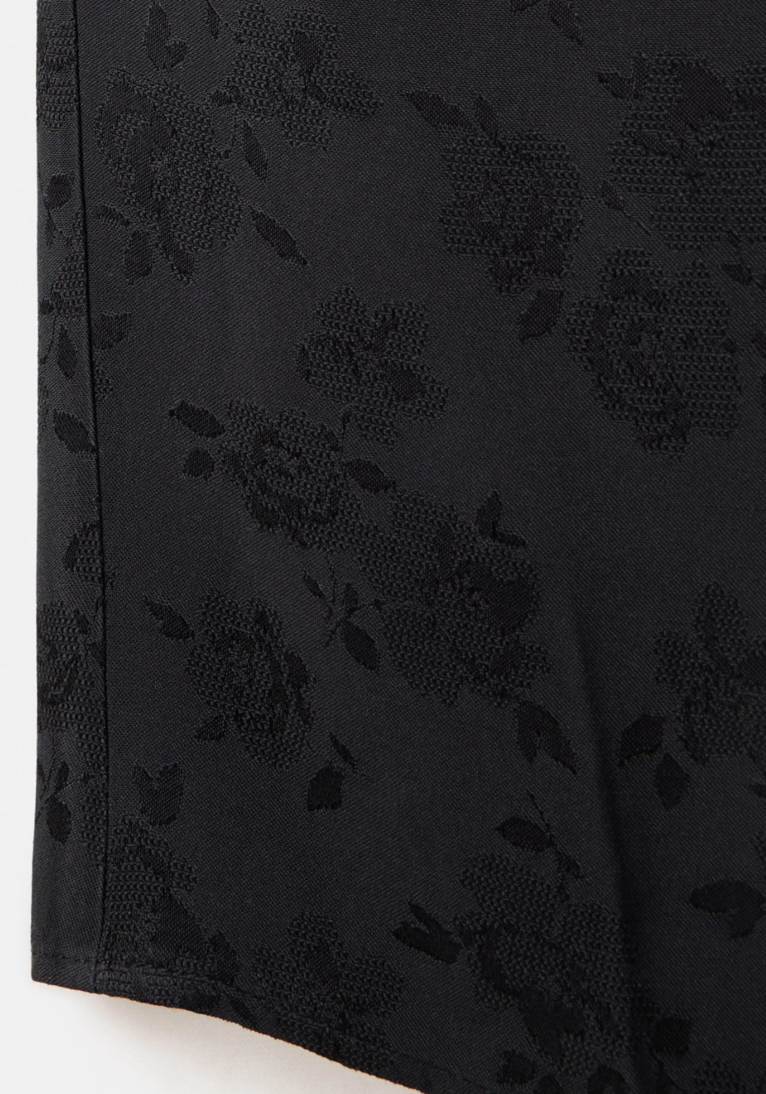 Jacquard Top With A Band Collar - Grey