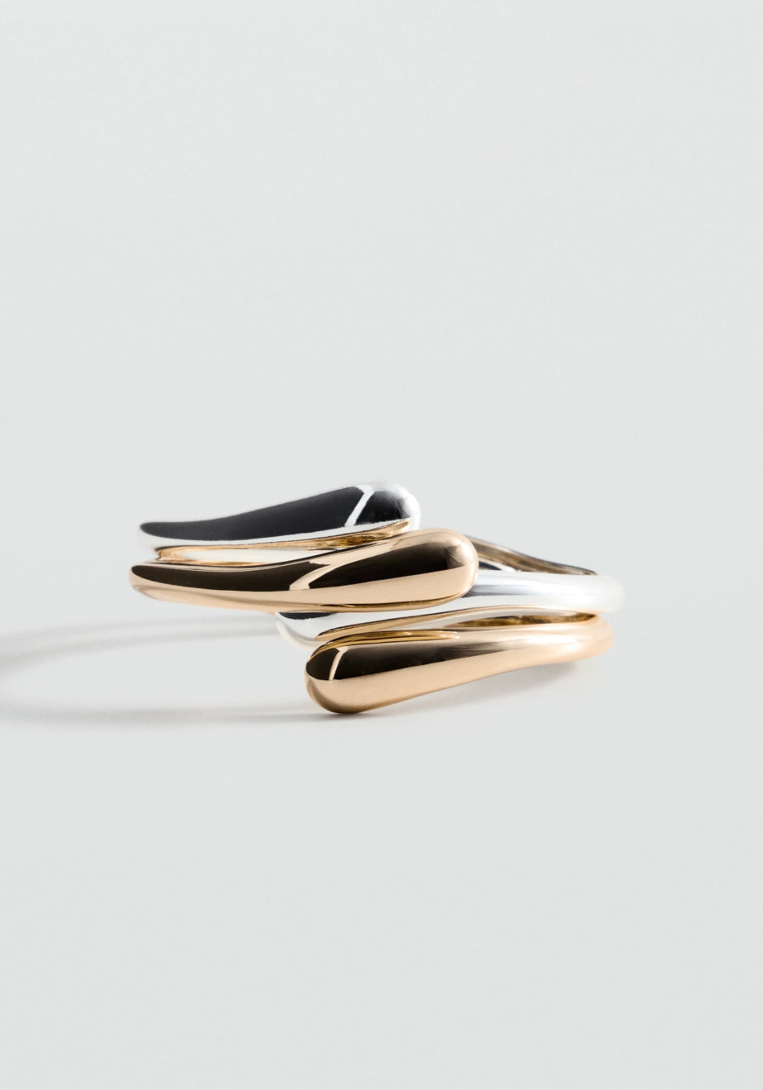 Thin Rigid Bracelet - Gold