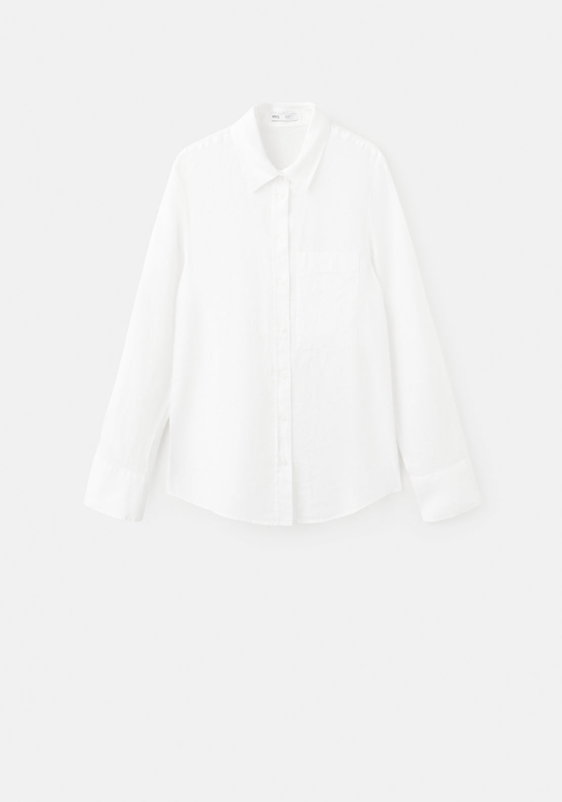 Pocket Linen Shirt - White