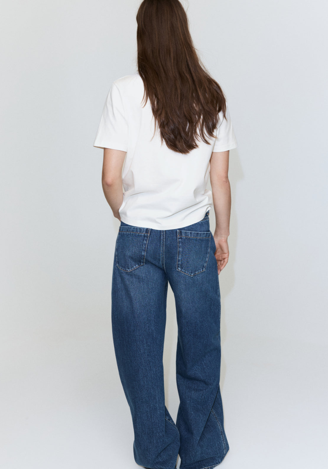 Printed Cotton Blend T-Shirt - White