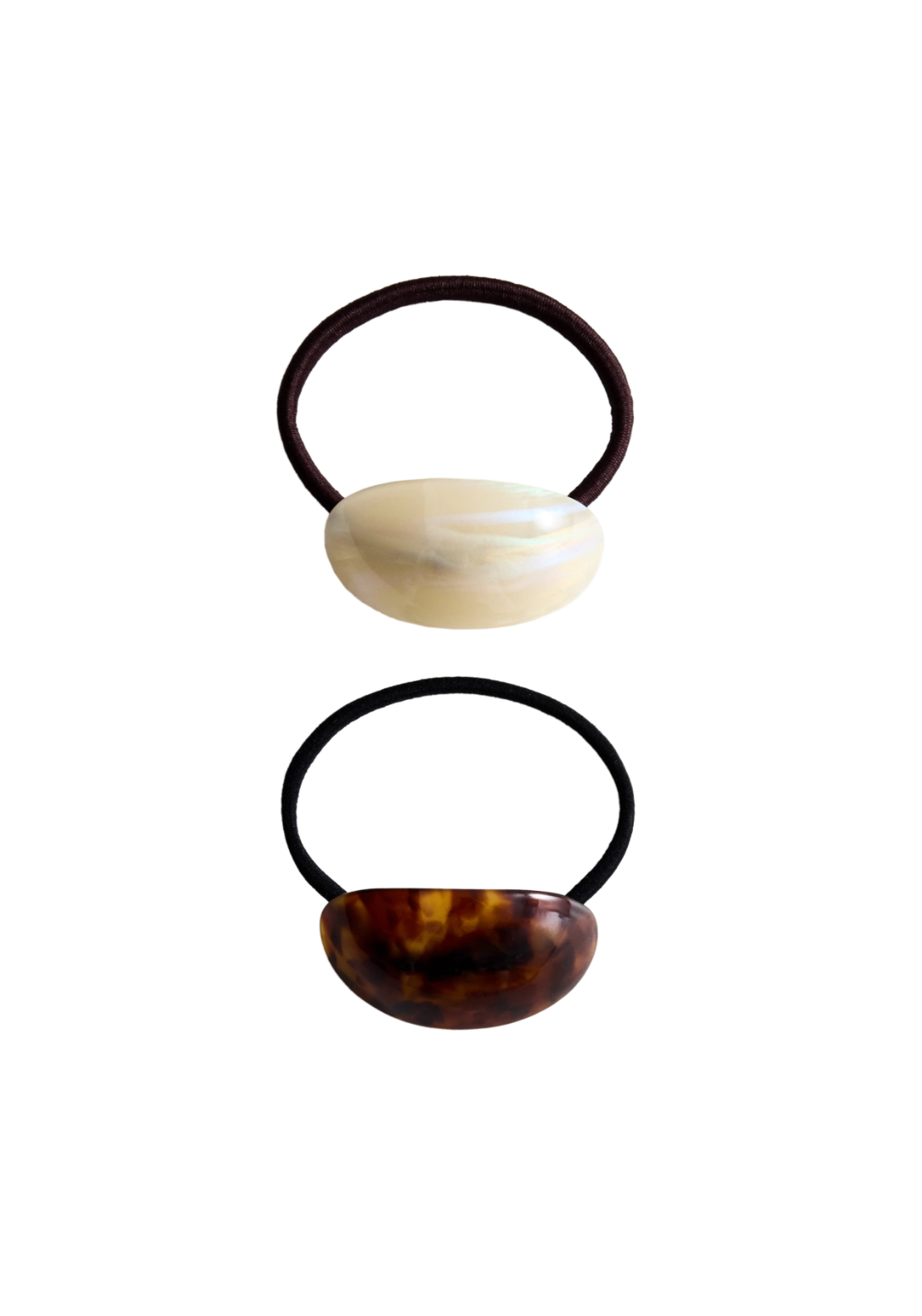 2 Pack Hairbands - Brown