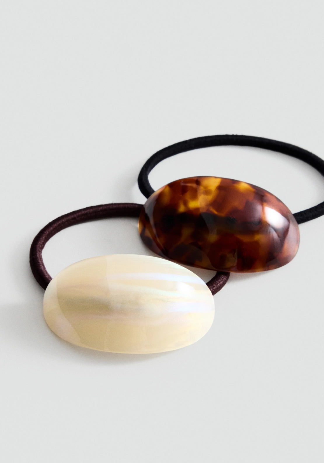 2 Pack Hairbands - Brown