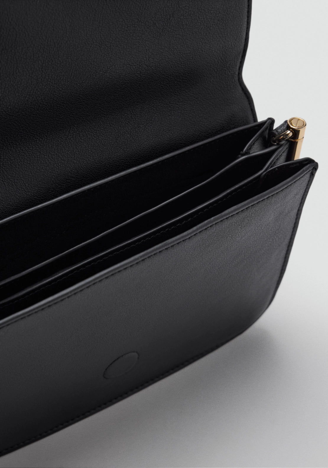 Square Crossbody Bag - Black