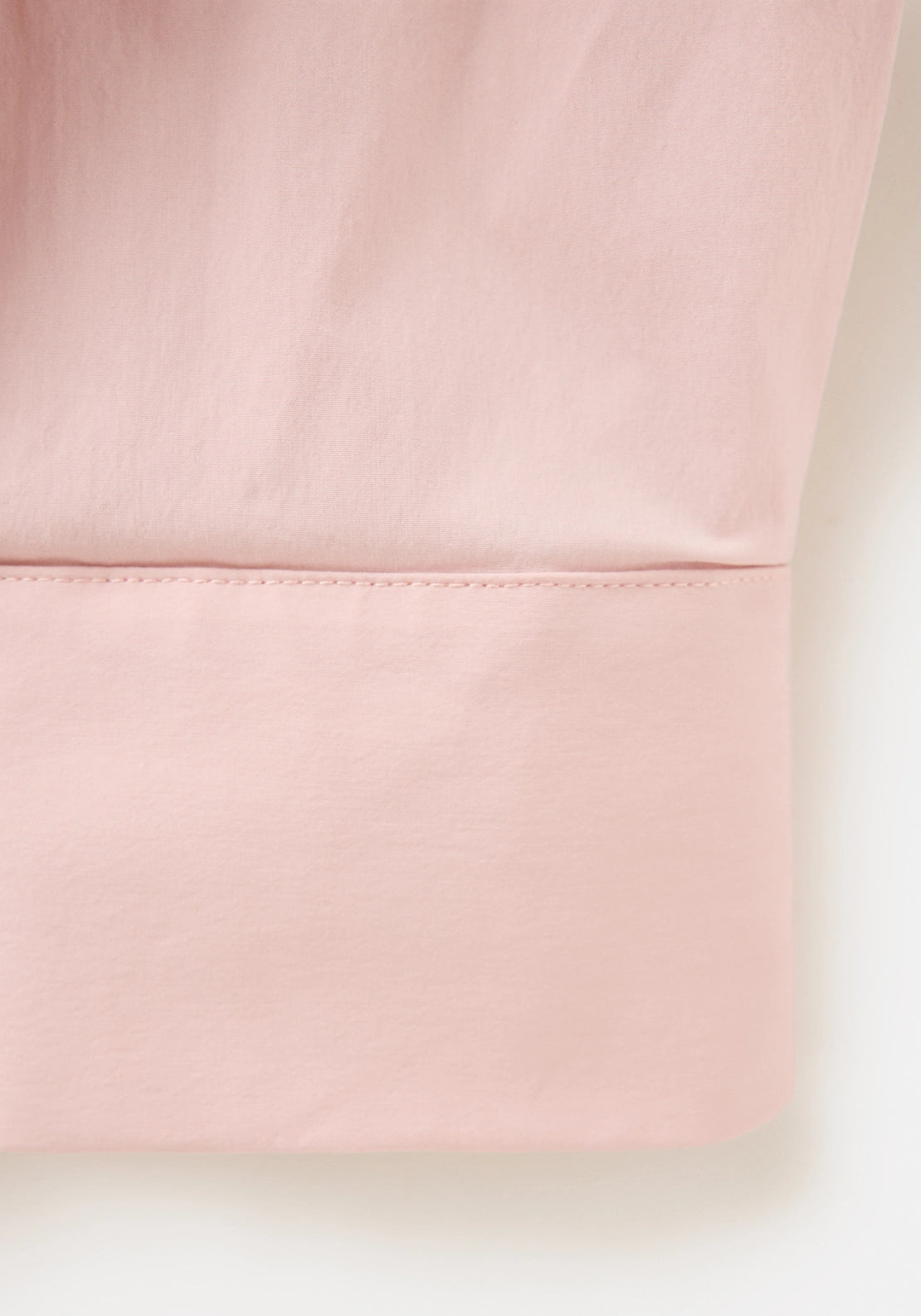 3/4 Sleeve Poplin Shirt - Pink