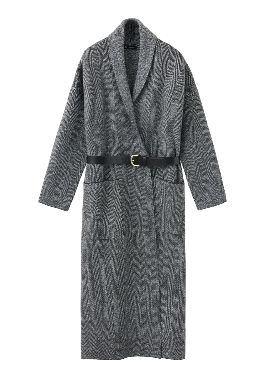 Wool Blend Jacket With Faux Fur Trims - Brown