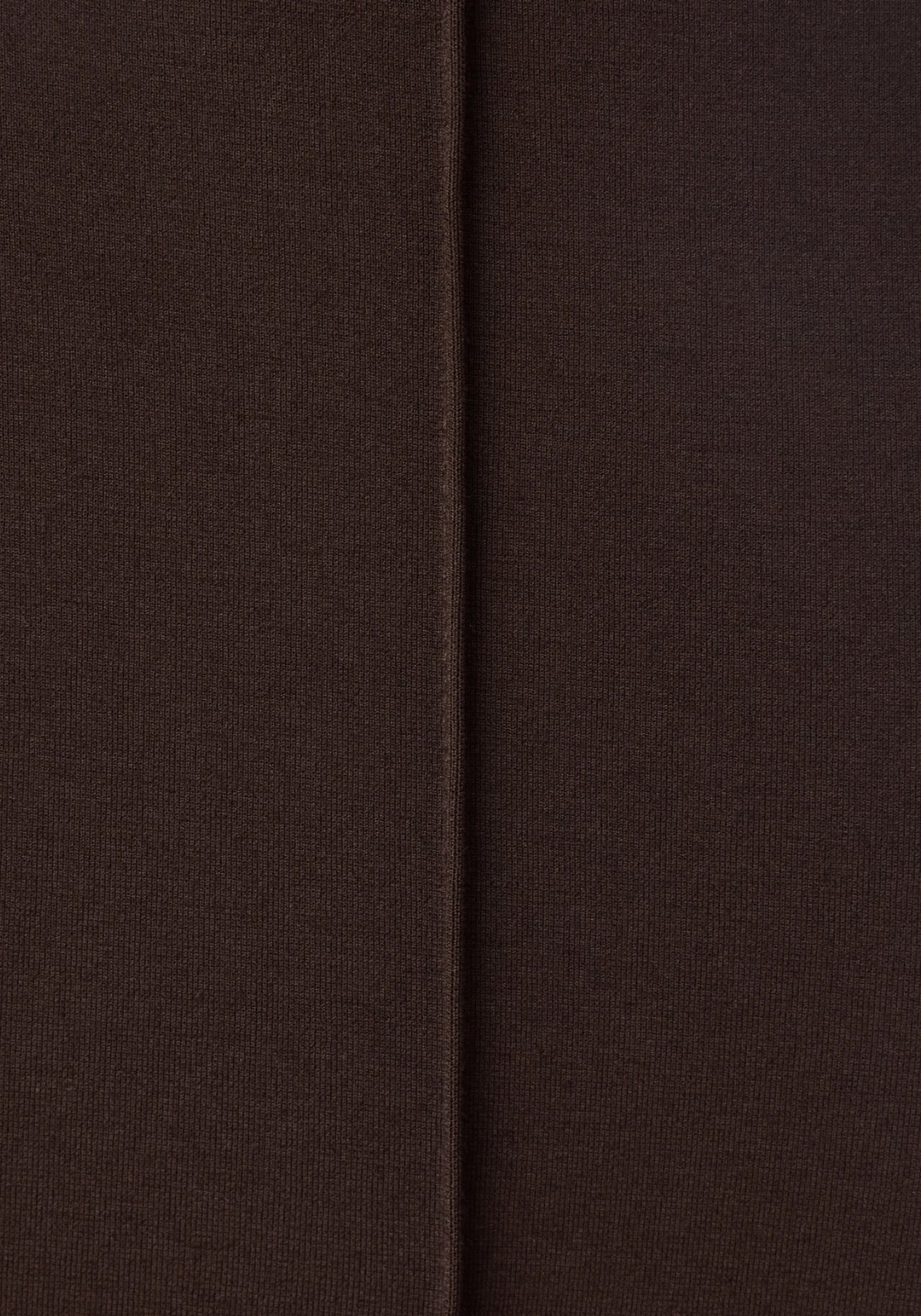 Straight Leg Leggings With Seams - Brown