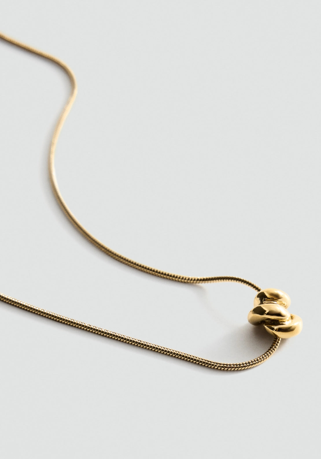 Beaded Detail Necklace - Gold