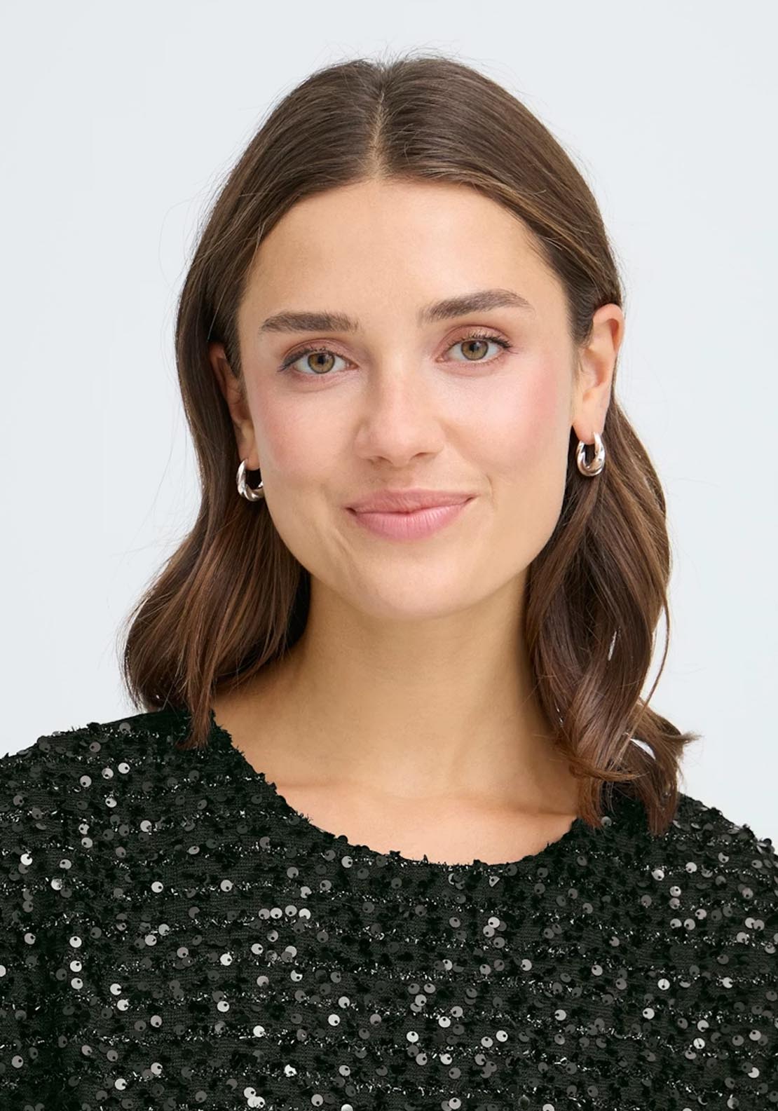 Fransa Charlotta T-Shirt - Meteorite 4 Shaws Department Stores
