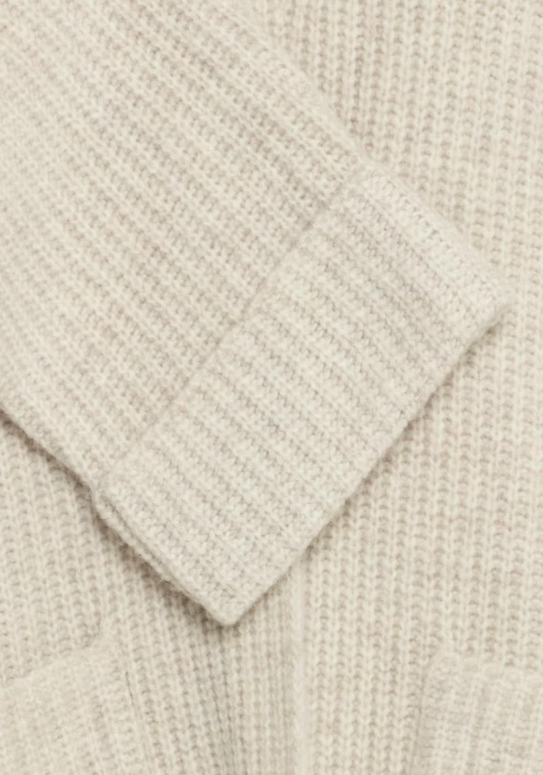 Fransa Beverly Cardigan - Oatmeal Melange 6 Shaws Department Stores