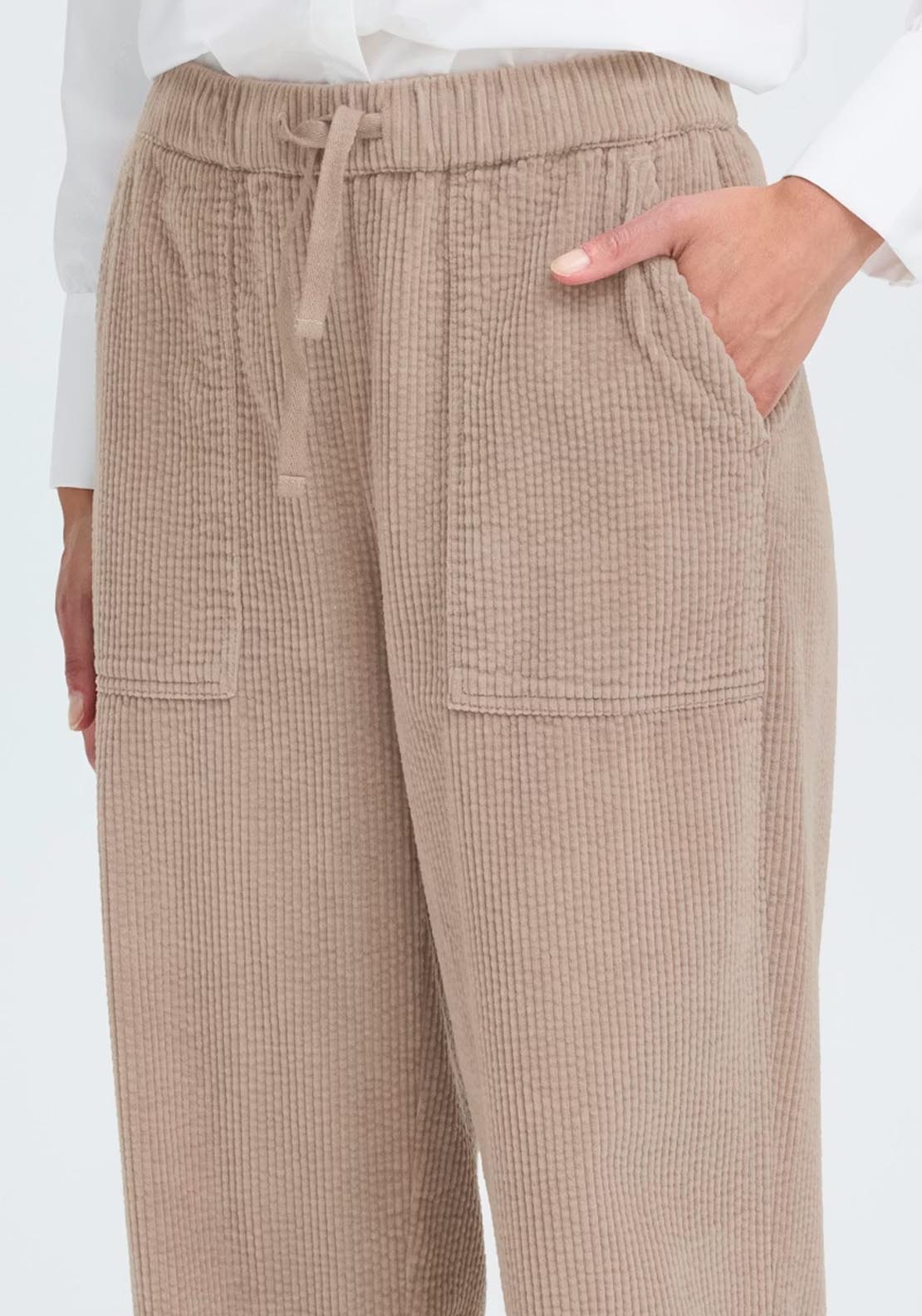 Fransa Salomi Trousers - Moon Rock 4 Shaws Department Stores