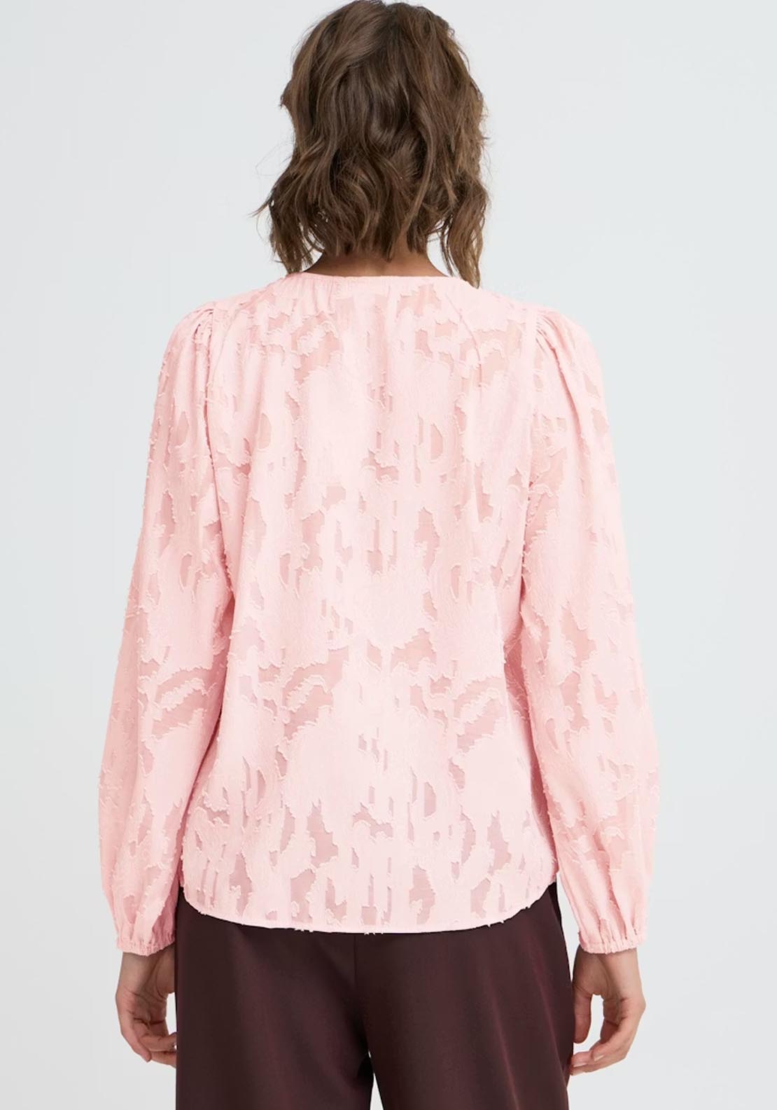 Fransa Mera Blouse - Purple 2 Shaws Department Stores