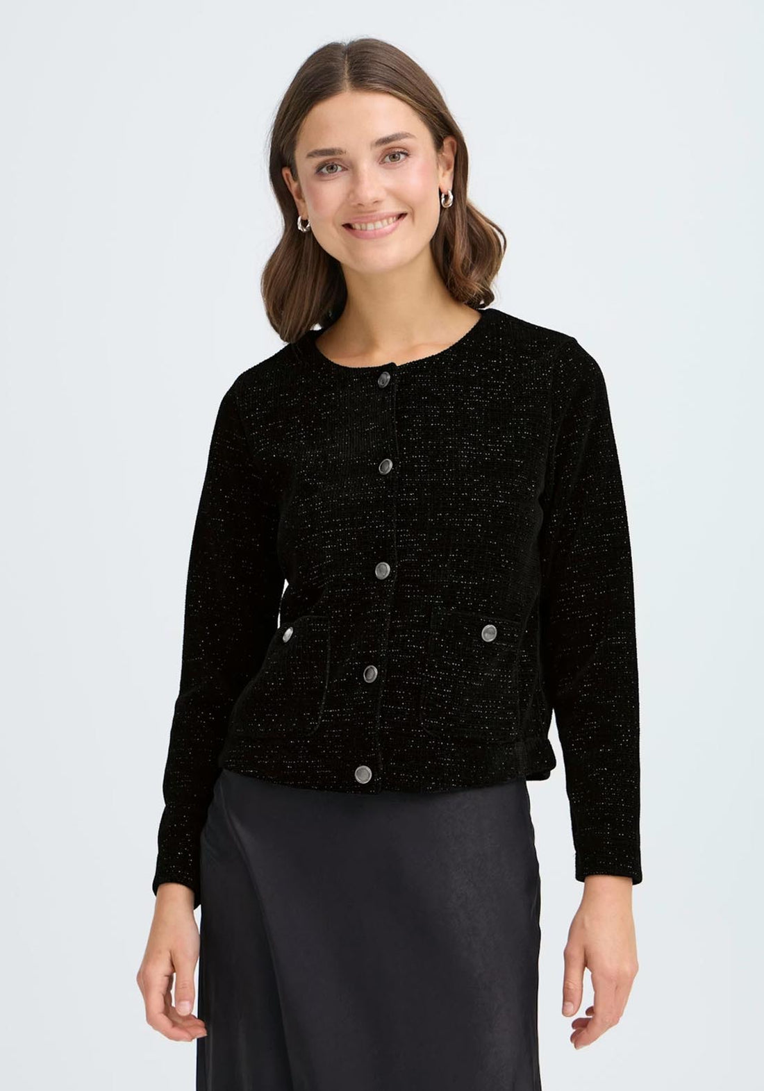 Fransa Malaya Blazer - Meteorite 1 Shaws Department Stores