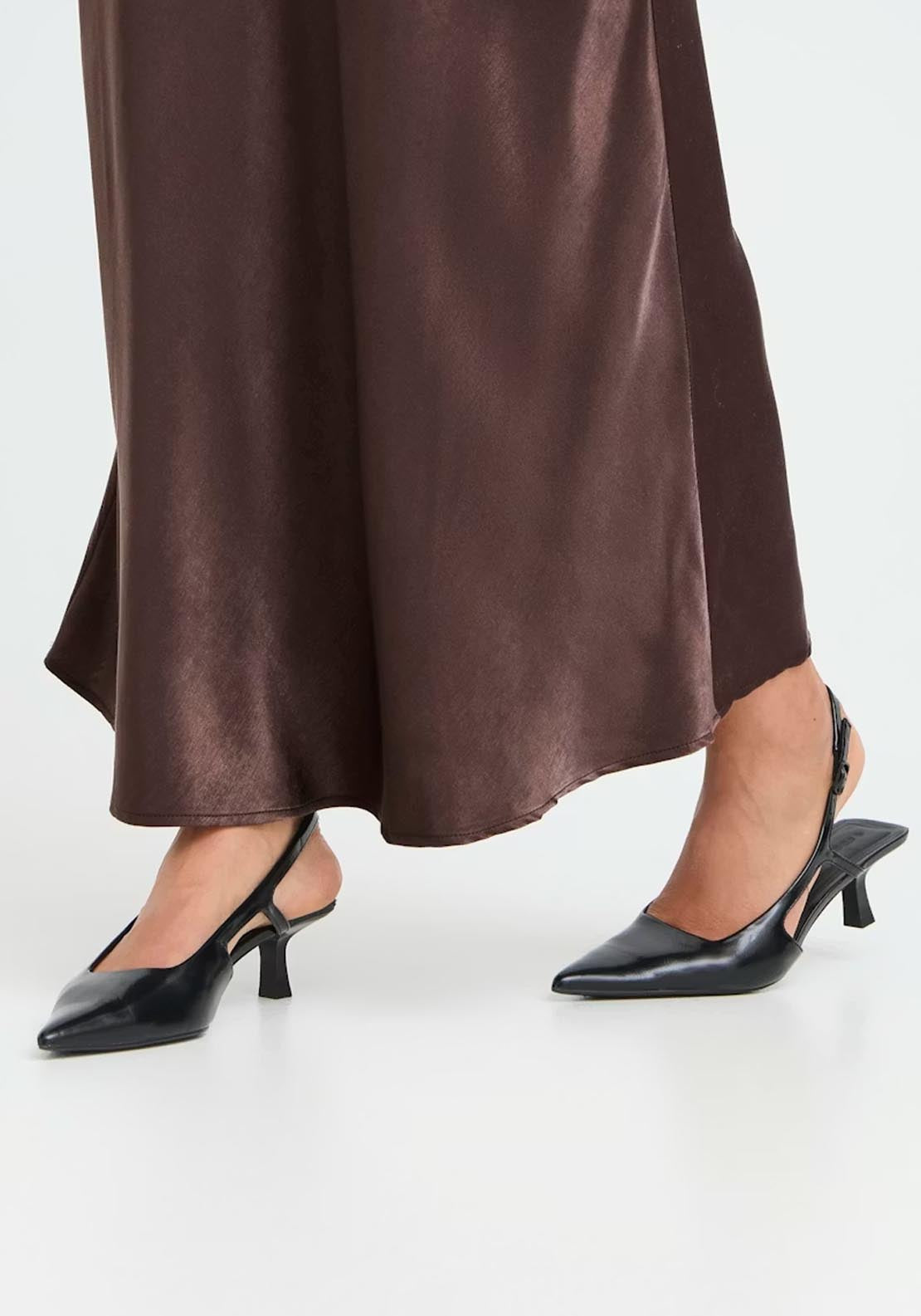 Fransa Shina Skirt - Brown 4 Shaws Department Stores