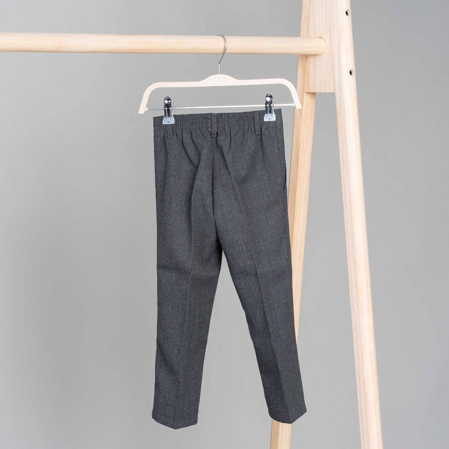 Skippy Half Elastic Slacks - Grey 2 Shaws Department Stores