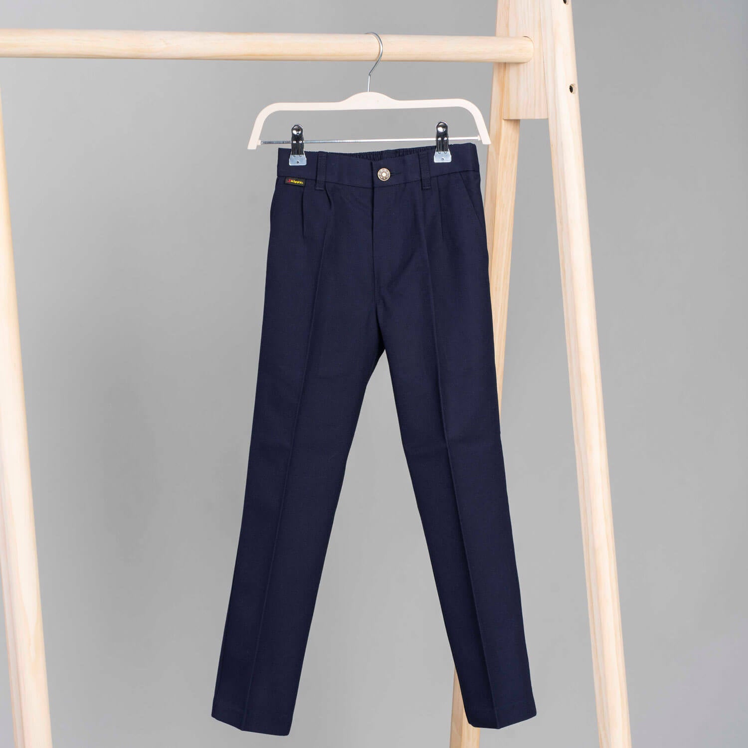 Skippy Half Elastic Slacks - Navy 1 Shaws Department Stores