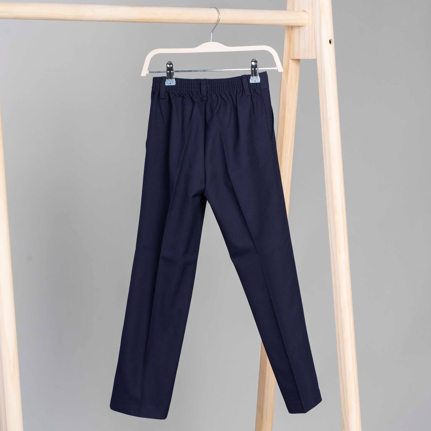 Skippy Half Elastic Slacks - Navy 2 Shaws Department Stores