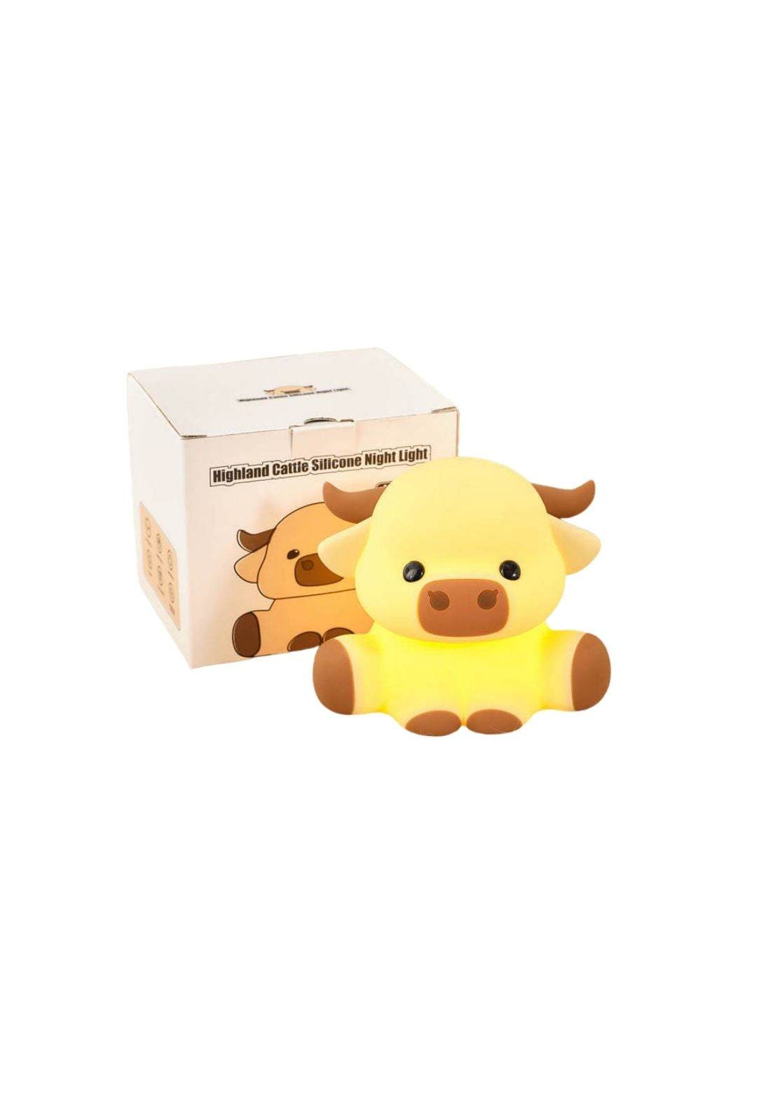 The Home Collection Highland Cow Night Light - Multi 2 Shaws Department Stores