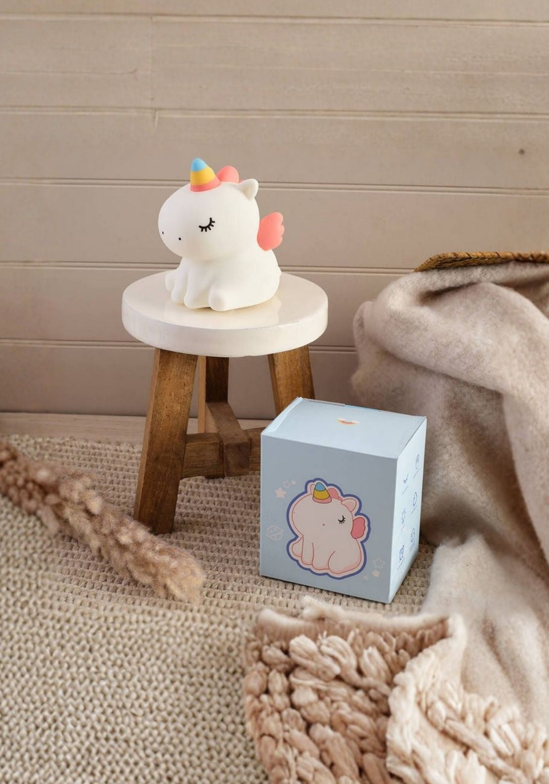 The Home Collection Unicorn Night Light - White 1 Shaws Department Stores