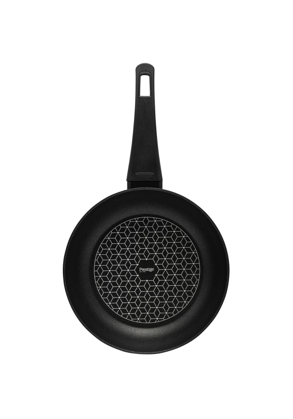 Prestige Thermo Smart Black Round Aluminium Heat Indicator Diamond Infused Non-Stick Frying Pan 30cm 3 Shaws Department Stores