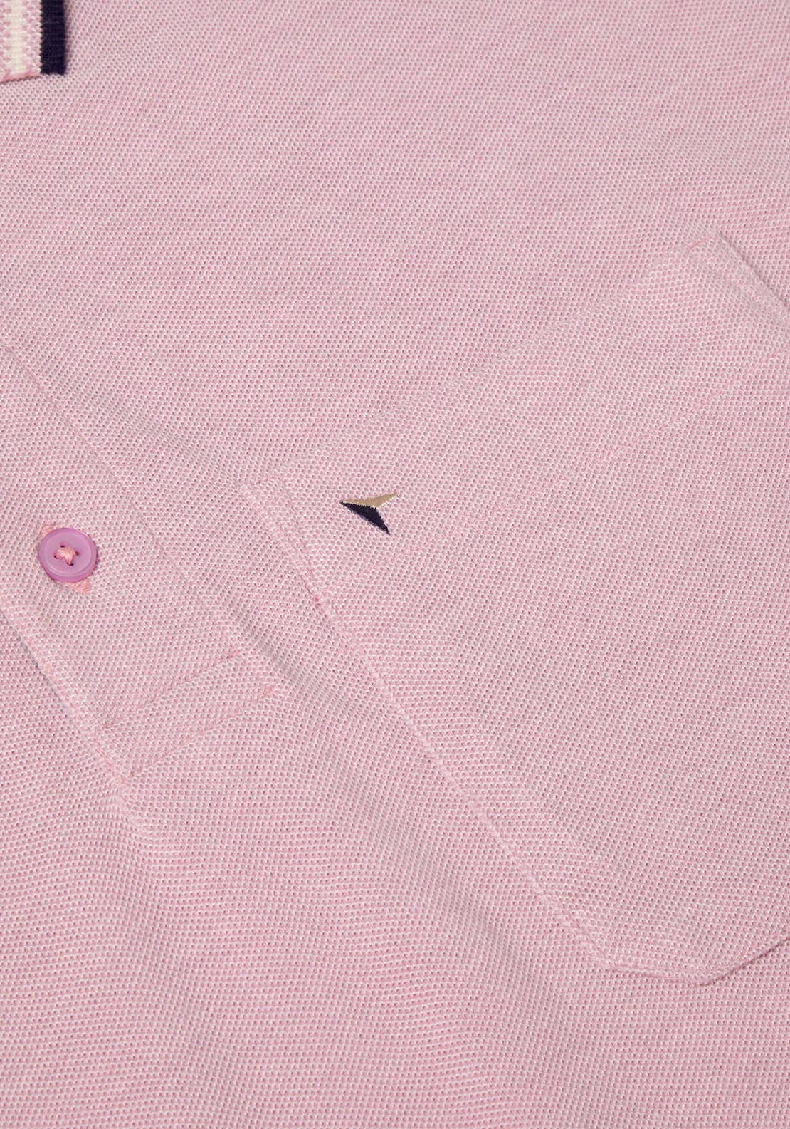 Drifter Short Sleeve Plain Polo - Pink 3 Shaws Department Stores