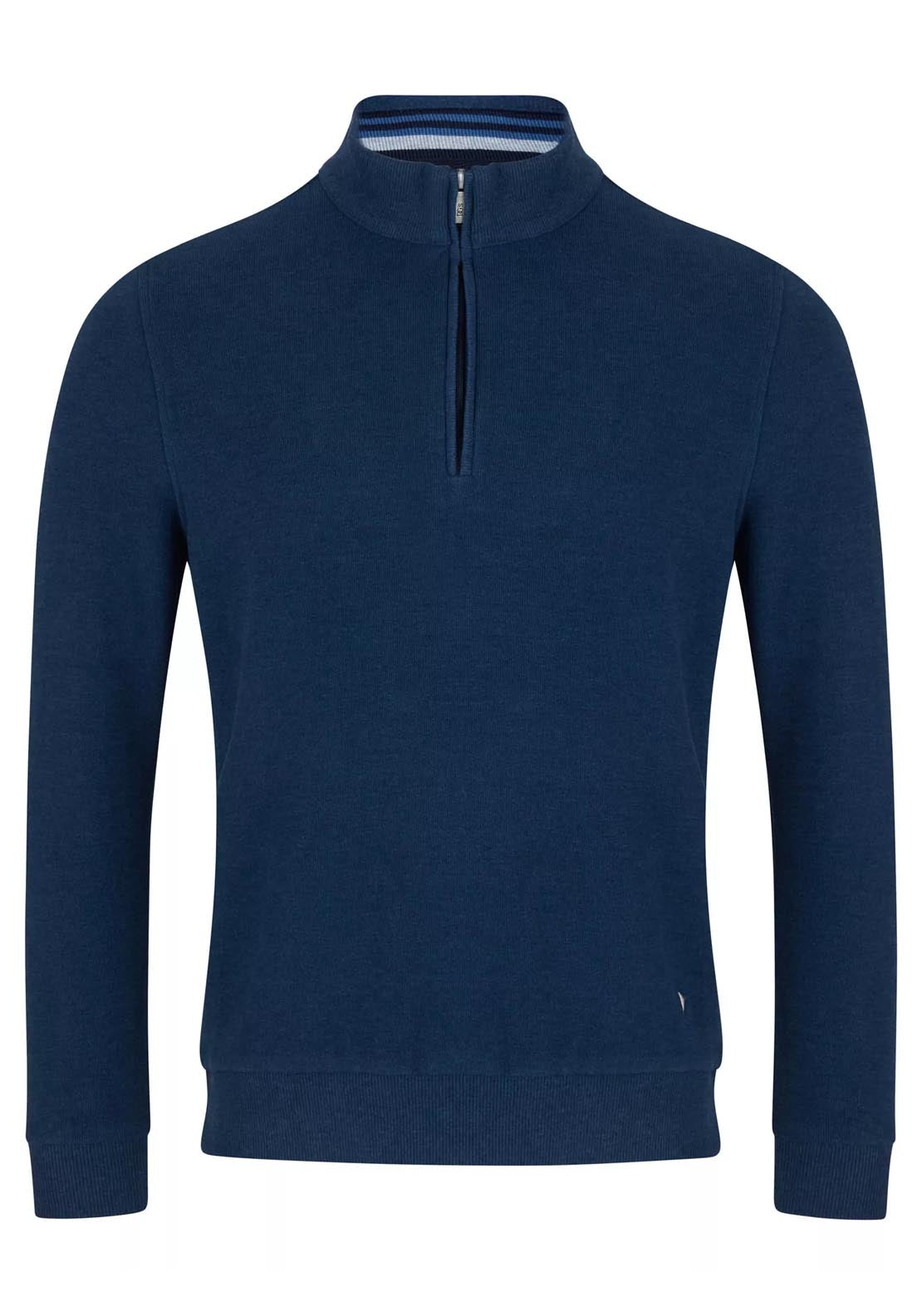 Drifter DG Drifter Half Zip Sweatshirt - Blue 1 Shaws Department Stores