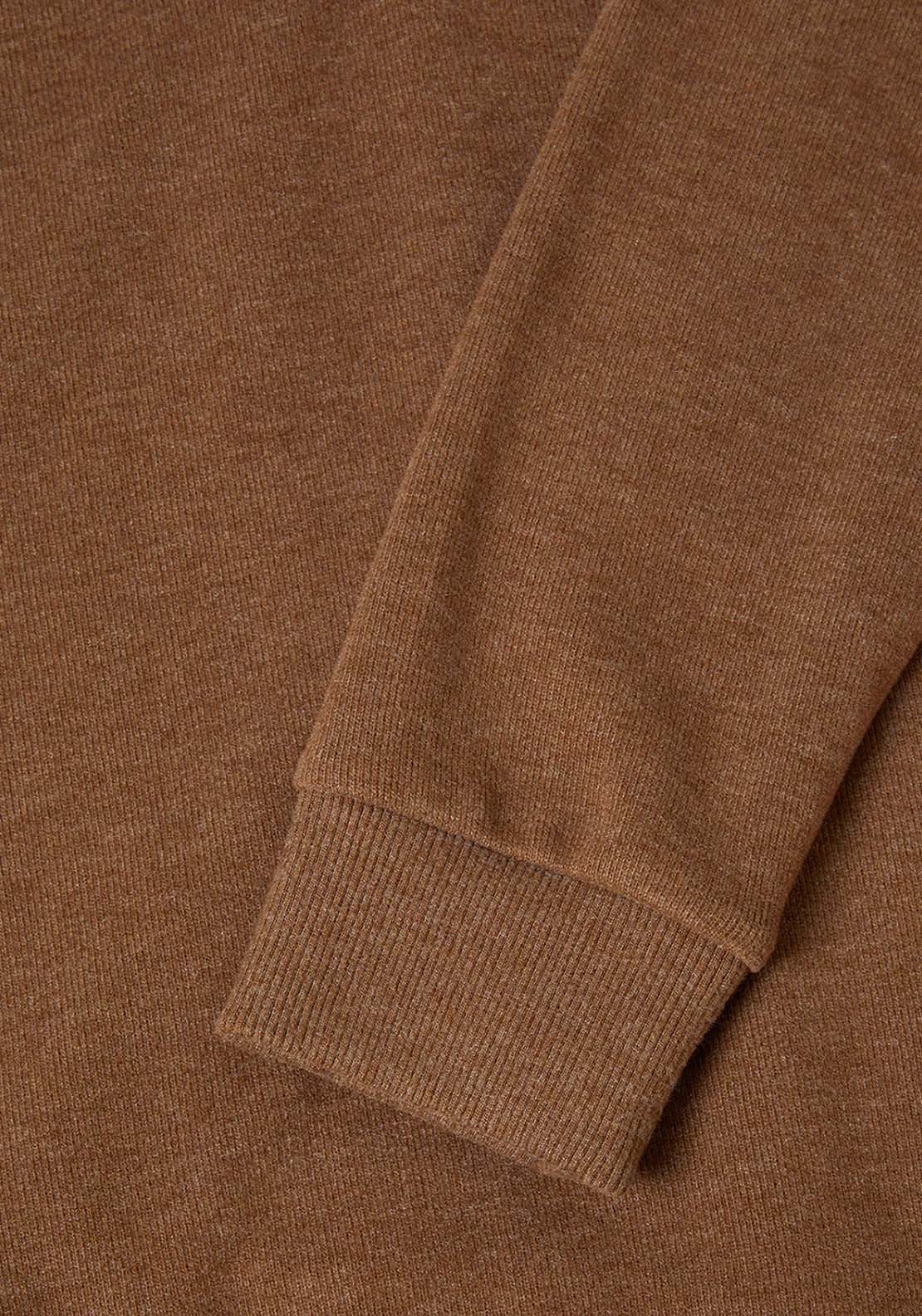 Drifter 1/4 Zipsweatshirt - Camel 3 Shaws Department Stores